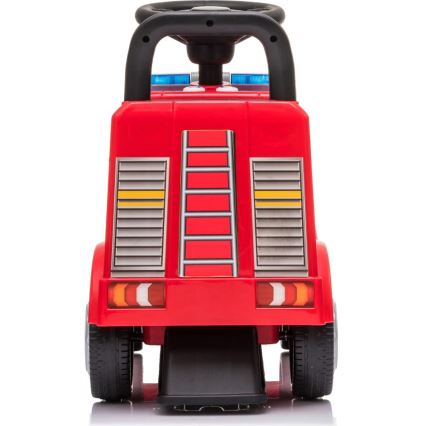 Біговел Mercedes Пожежники 2xAA червоний