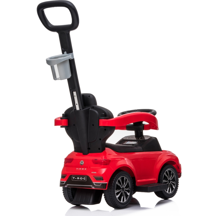 Біговел Volkswagen 3в1 червоний/чорний