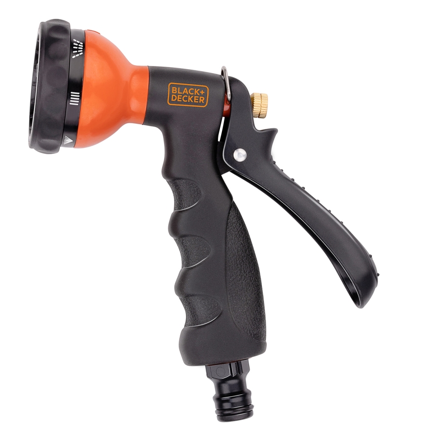 BLACK+DECKER - Пистолет для полива c 3 соединителями