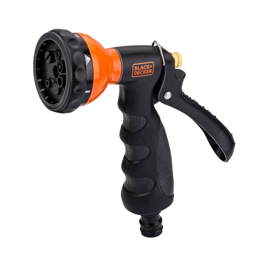 BLACK+DECKER - Пистолет для полива c 3 соединителями