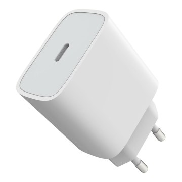 Блок быстрой зарядки Power Delivery 20W USB-C белый