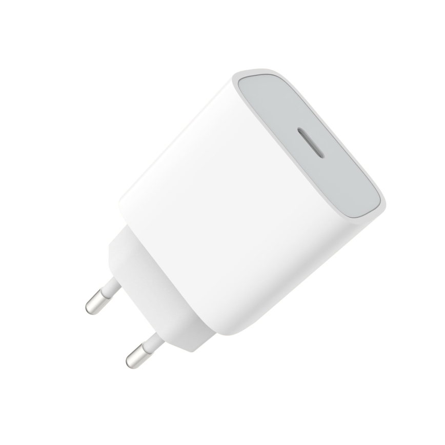 Блок быстрой зарядки Power Delivery 20W USB-C белый