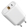 Блок быстрой зарядки Power Delivery 30W USB-C + USB-A белый