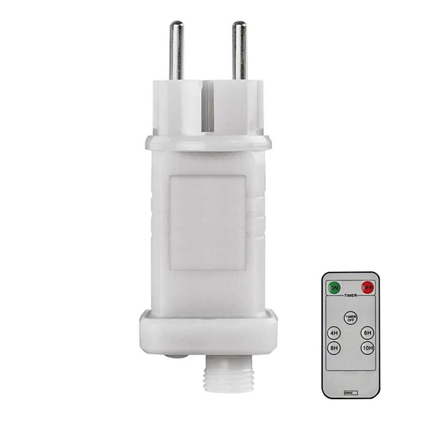 Блок питания для рождественских гирлянд 230V IP44 + дистанционное управление