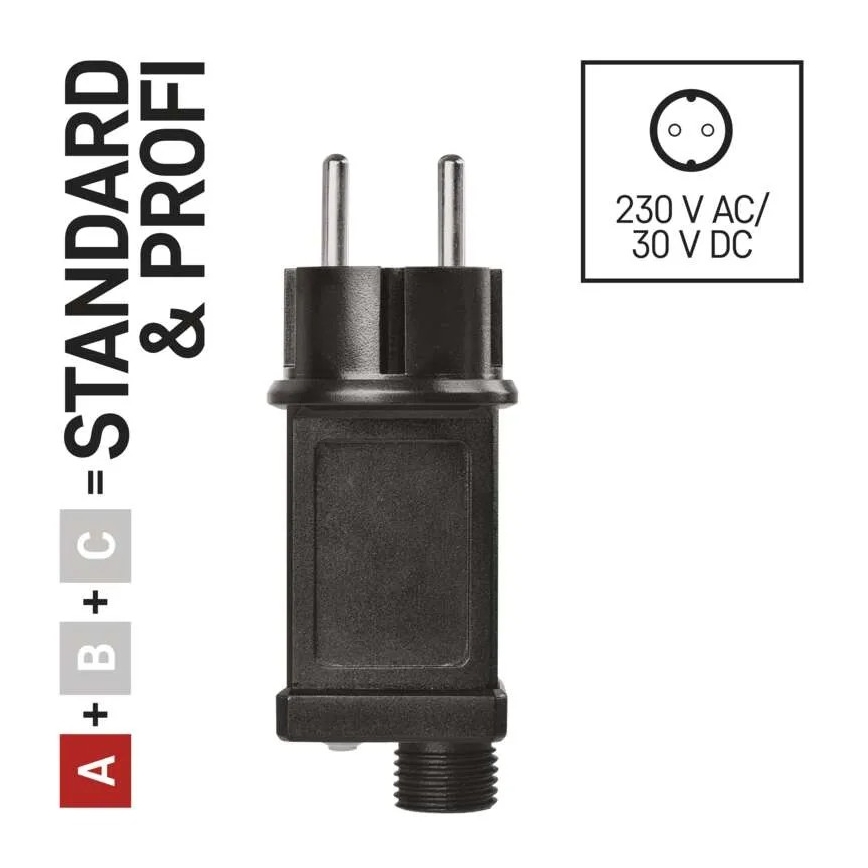 Блок питания для рождественских гирлянд 230V IP44