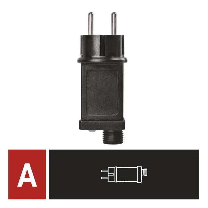 Блок питания для рождественских гирлянд 230V IP44