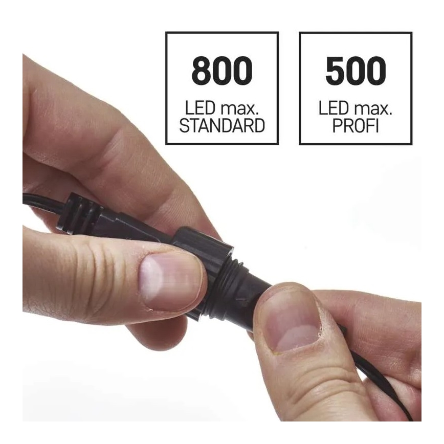 Блок питания для соединительных рождественских гирлянд 12 Вт/230 В IP44