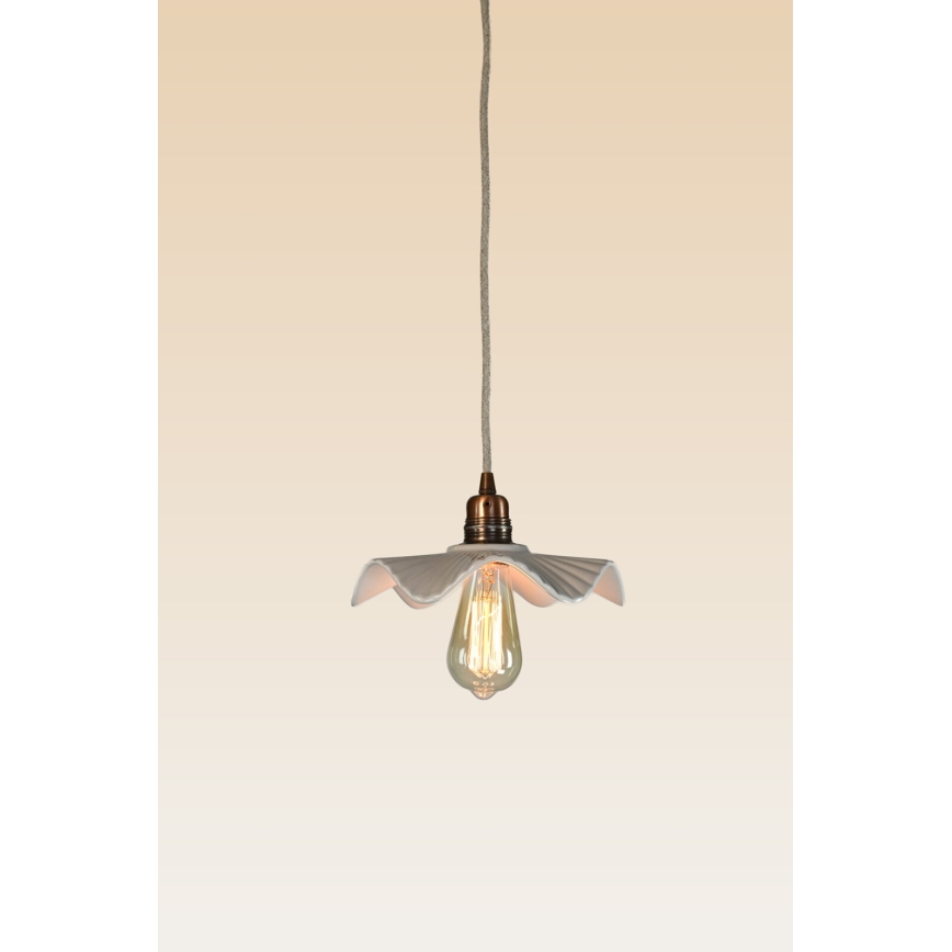 Bohemia-Design - Фарфоровый подвесной светильник на шнуре 1xE27/60W/230V