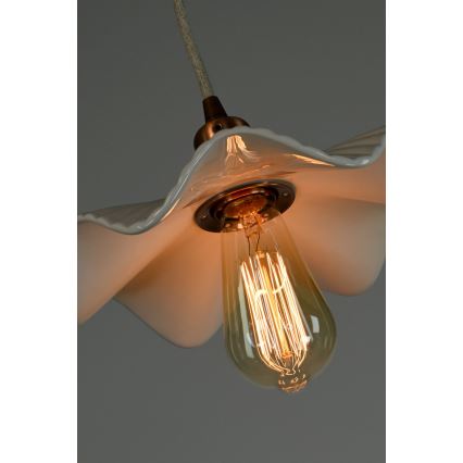 Bohemia-Design - Фарфоровый подвесной светильник на шнуре 1xE27/60W/230V