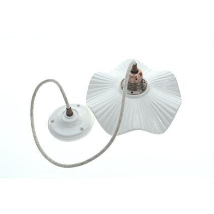 Bohemia-Design - Фарфоровый подвесной светильник на шнуре 1xE27/60W/230V