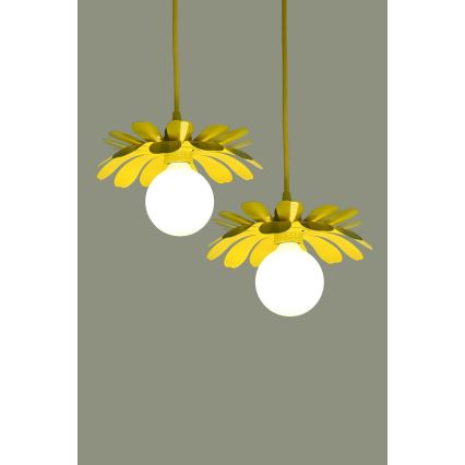 Bohemia-Design - Люстра на тросе 1xE27/60W/230V жёлтая