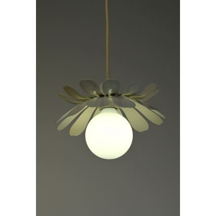 Bohemia-Design - Підвісна люстра на тросі 1xE27/60 Вт/230 В кремова