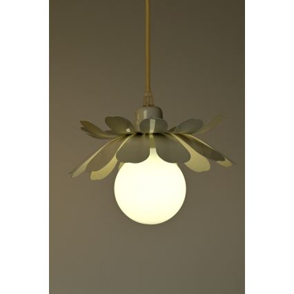 Bohemia-Design - Підвісна люстра на тросі 1xE27/60 Вт/230 В кремова