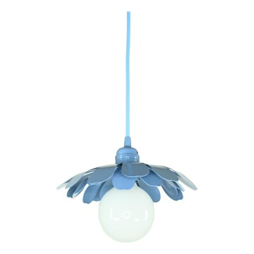 Bohemia-Design - Підвісна люстра на тросі 1xE27/60W/230V синя