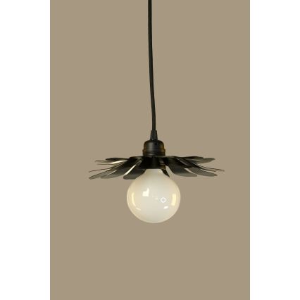 Bohemia-Design - Подвесной светильник на тросе 1xE27/60W/230V черный