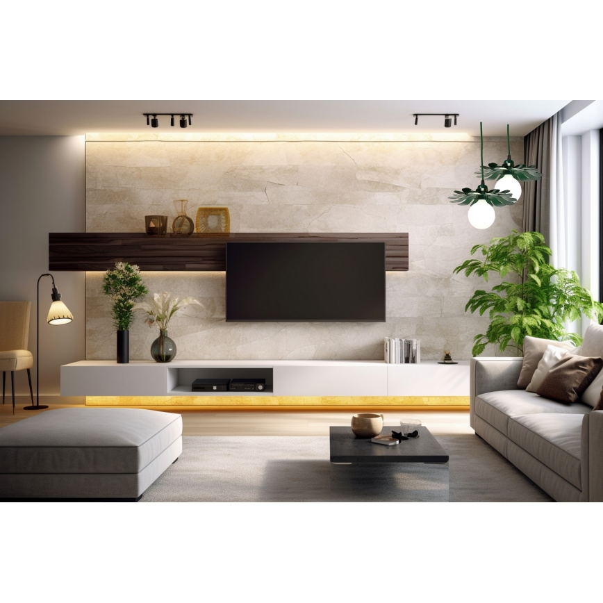 Bohemia-Design - Подвесной светильник на тросе 1xE27/60W/230V зелёный