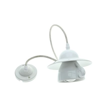Bohemia-Design - Порцелянова підвісна люстра на тросі 1xE27/60W/230V