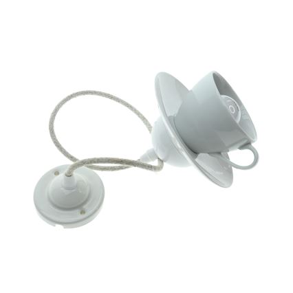Bohemia-Design - Порцелянова підвісна люстра на тросі 1xE27/60W/230V