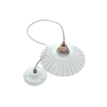 Bohemia-Design - Порцеляновий підвісний світильник на шнурі 1xE27/60W/230V