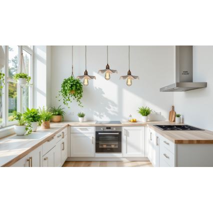 Bohemia-Design - Порцеляновий підвісний світильник на шнурі 1xE27/60W/230V