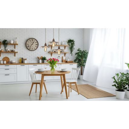 Bohemia-Design - Порцеляновий підвісний світильник на шнурі 1xE27/60W/230V