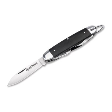 Böker - многофункциональный карманный нож Magnum Classic Pocket Steel, 16 см/4 функции, рукоять из палисандра