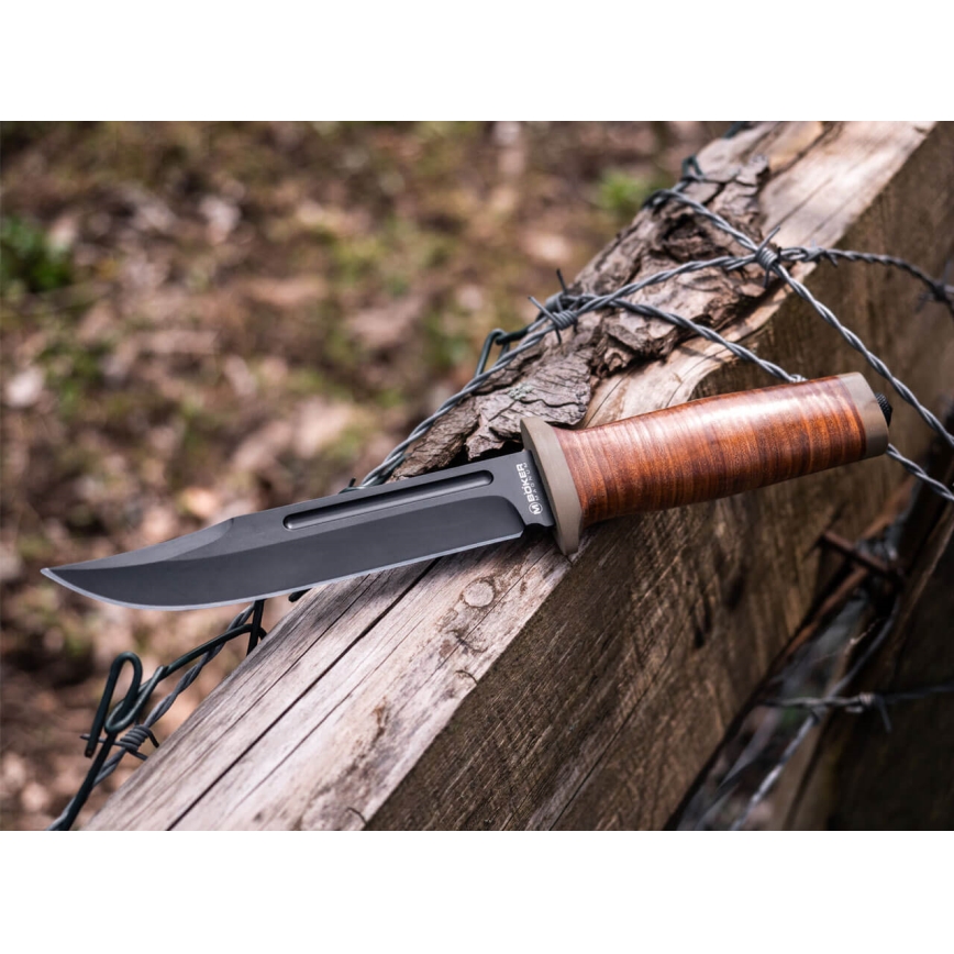 Böker - Ніж з фіксованим клинком Ranger Field Bowie 27 см