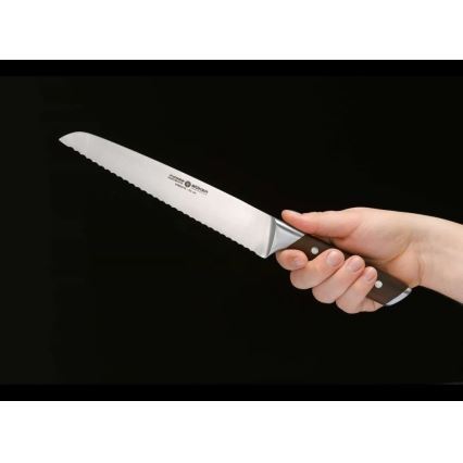 Böker - нож для хлеба FORGE WOOD, 22 см, ручка из клёна