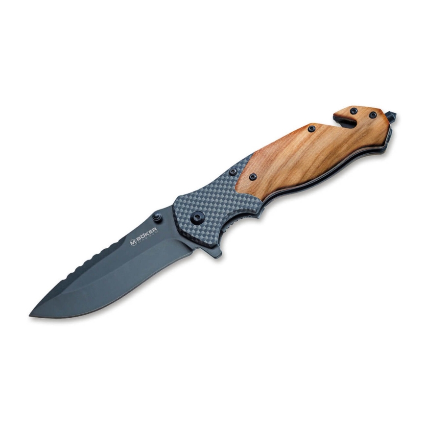 Böker - Карманный нож Magnum Blomkvist Olive 20,5 см оливковое дерево