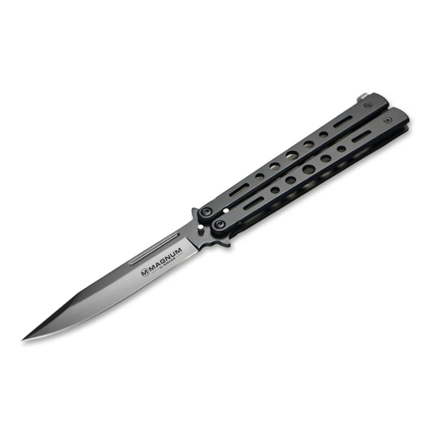 Böker - Кишеньковий ніж Magnum Balisong All Black 22,9 см