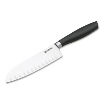 Böker - Кухонний ніж Santoku CORE PROFESSIONAL 16,5 см чорний