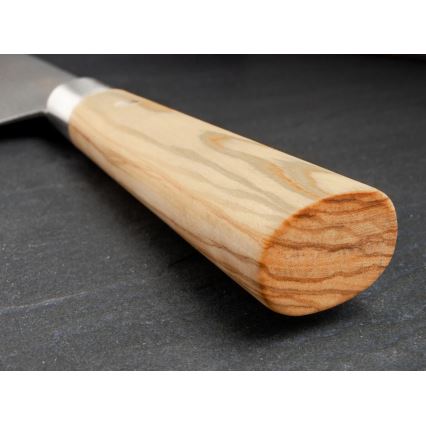 Böker - Кухонный нож из дамасской стали DAMAST OLIVE 21,2 см, рукоять из оливкового дерева