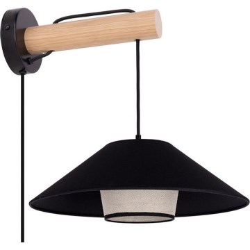 Бра AMIGO 1xE27/25W/230V дуб