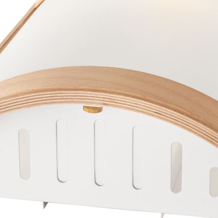 Настенный светильник ELODIE 1xE27/60W/230V бук