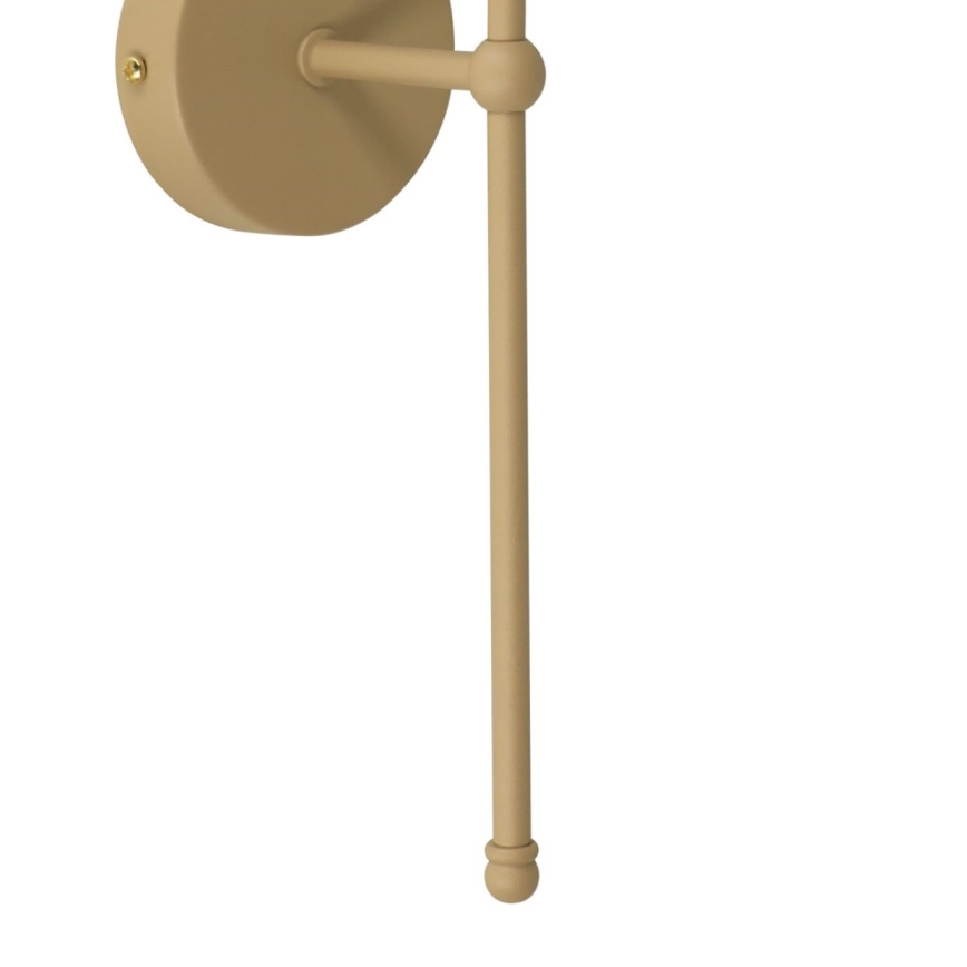 Бра MADELA 1xE14/40W/230V чёрное/бежевое