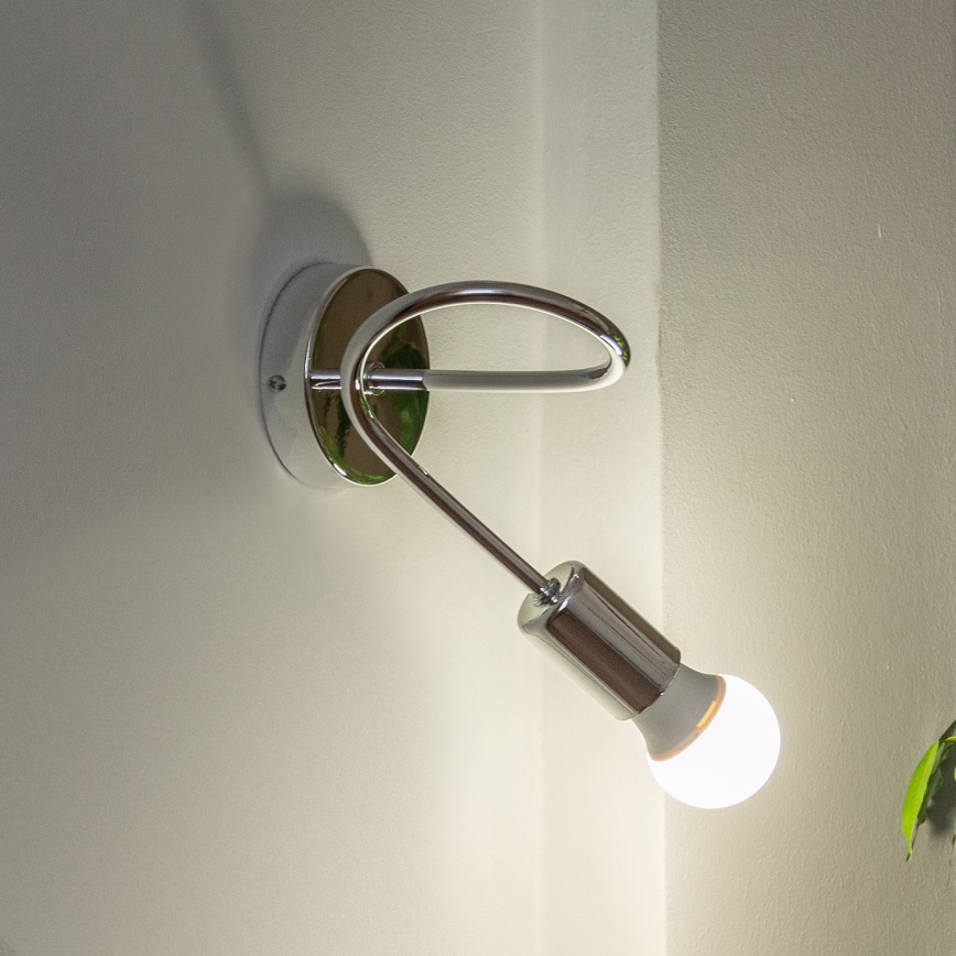 Бра OXFORD 1xE27/15W/230V глянцевий хром