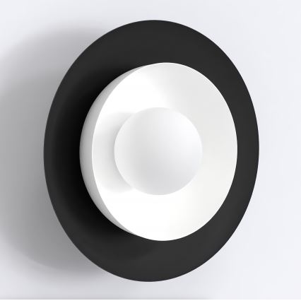 Бра POPPI 1xG9, 8 Вт, 230 В, черный/белый