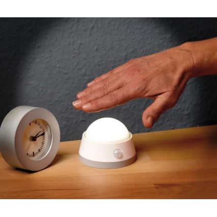 Brennenstuhl - Світильник орієнтації з LED та датчиком руху LED/3xAA 3000K