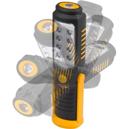 Brennenstuhl - Робочий LED світильник LED/3xAA помаранчевий