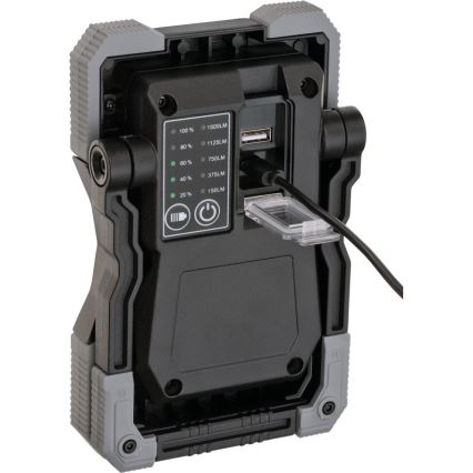Brennenstuhl - Светодиодный аккумуляторный прожектор LED/15W/5V 5000 mAh IP65