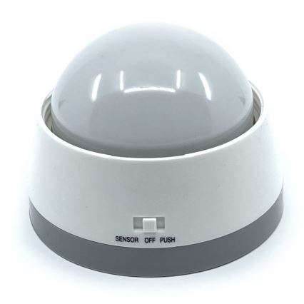 Brennenstuhl - Светодиодный навигационный светильник с датчиком движения LED/3xAA 3000K