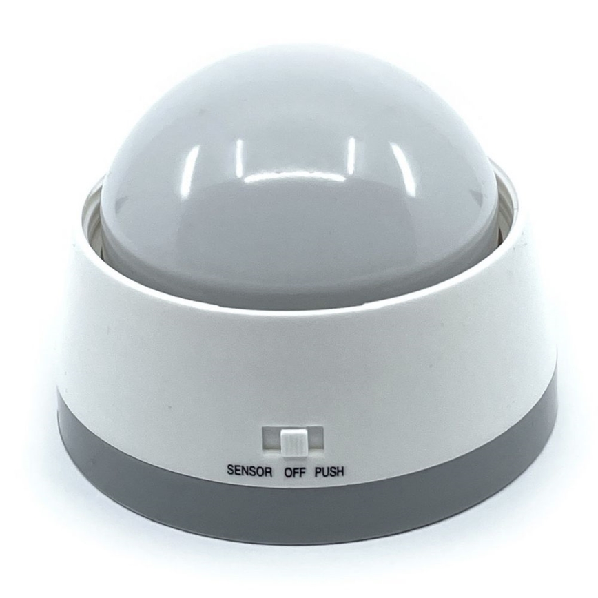 Brennenstuhl - Светодиодный навигационный светильник с датчиком движения LED/3xAA 3000K