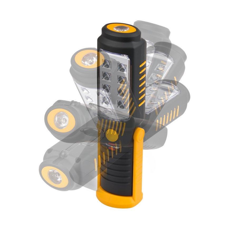 Brennenstuhl - Светодиодный рабочий фонарик LED/3xAA оранжевый