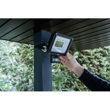 Brennenstuhl - Светодиодный уличный прожектор с датчиком LED/30W/230V 6500K IP65