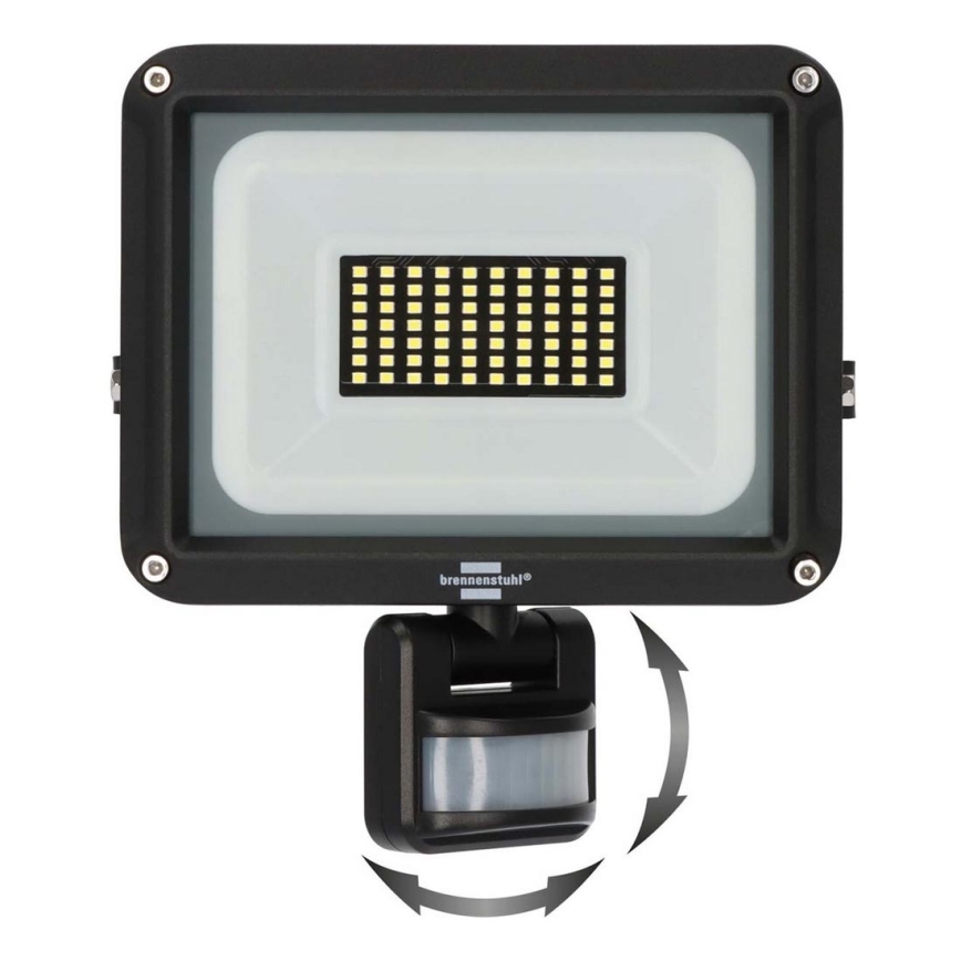 Brennenstuhl - Вуличний світлодіодний прожектор з датчиком LED/30W/230V 6500K IP65