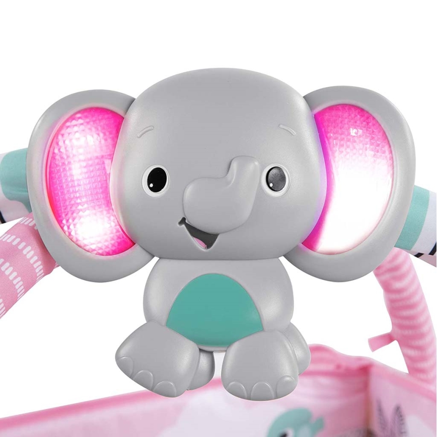 Bright Starts - Дитячий ігровий килимок 5в1 YOUR WAY BALL PLAY 3xAA рожевий