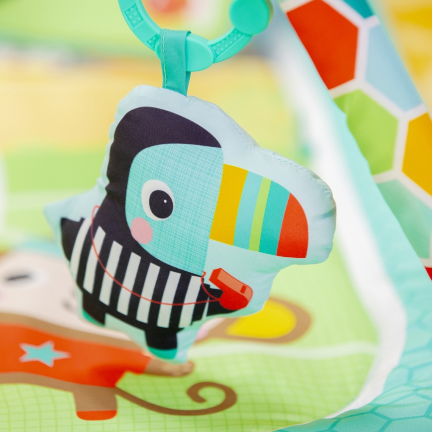 Bright Starts - Дитячий ігровий килимок OBALL GRIP & KICK 3xAA