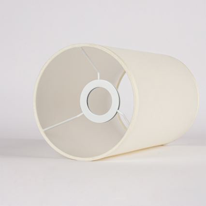 Брілагі - Абажур для настільної лампи ТАБЛОН Е27, діаметр 14 см, кремовий