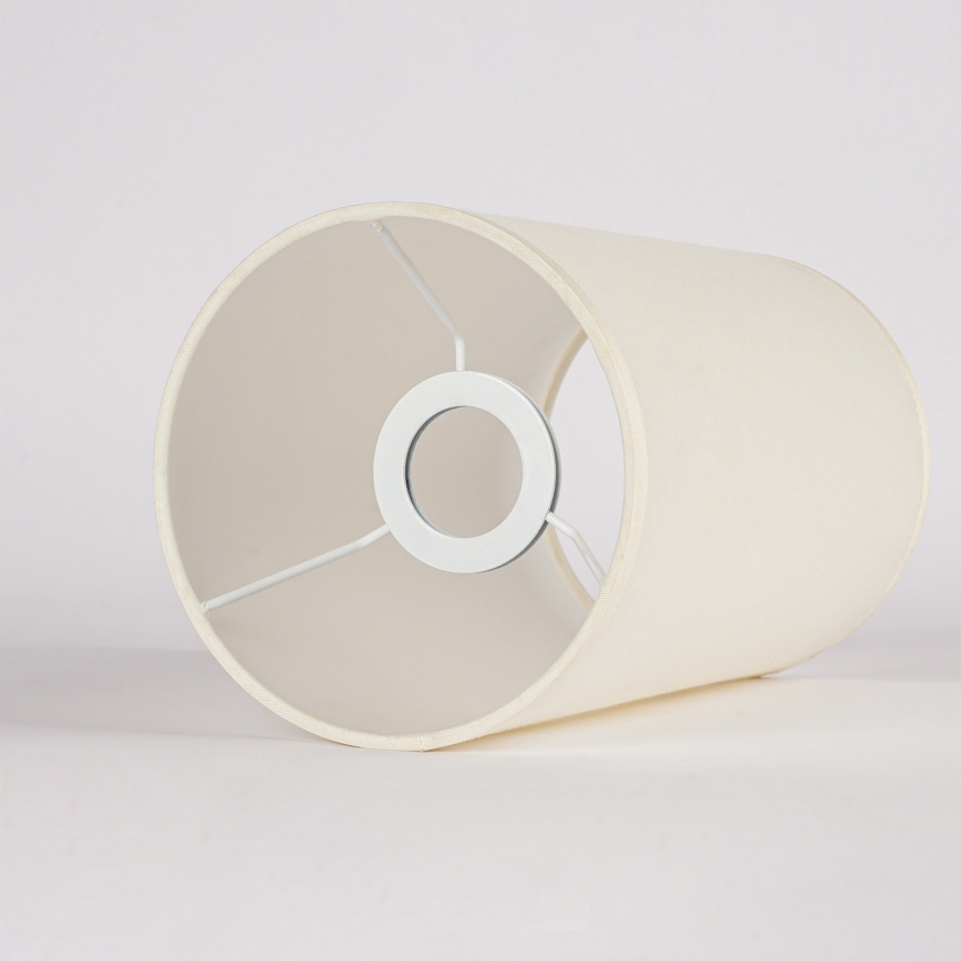 Брілагі - Абажур для настільної лампи ТАБЛОН Е27, діаметр 14 см, кремовий