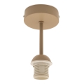 Brilagi - Бежевая накладная люстра PARTY 1xE27/60W/230V, диаметр 10 см